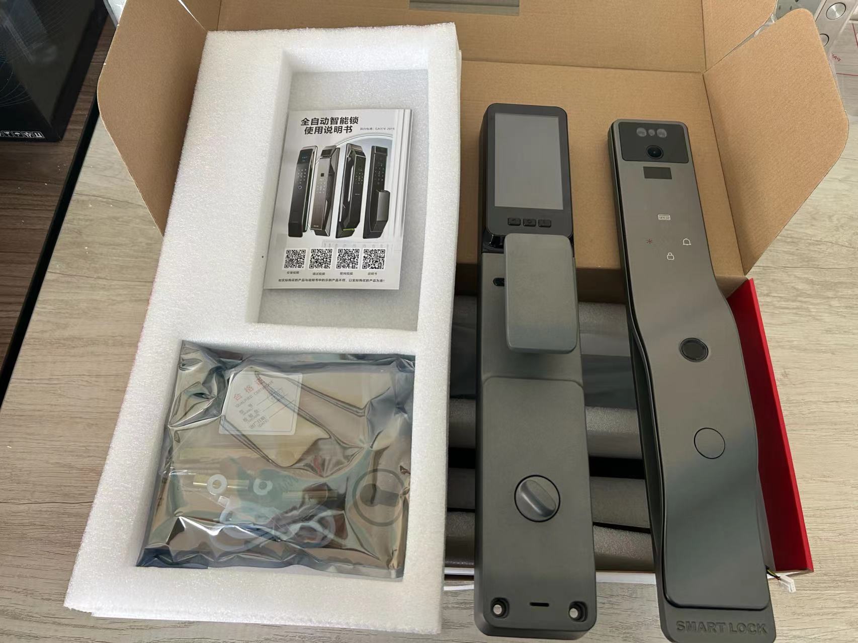 Smart Door Lock Wifi - Facial Recognition Fingerprint Smart Security Door