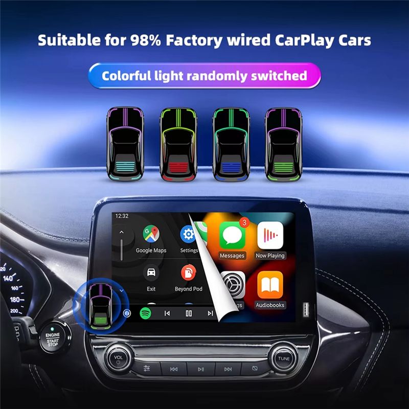 Wifi Smart Plug - Wireless Carplay Adapter Android Auto Smart