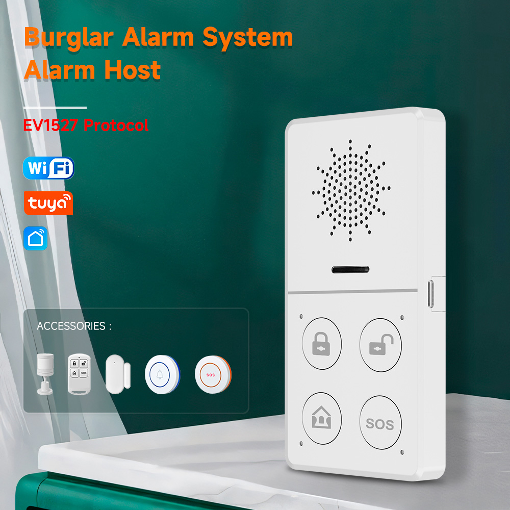 Smart Home Automation Kit - Tuya Wifi Smart Alarm System 433M