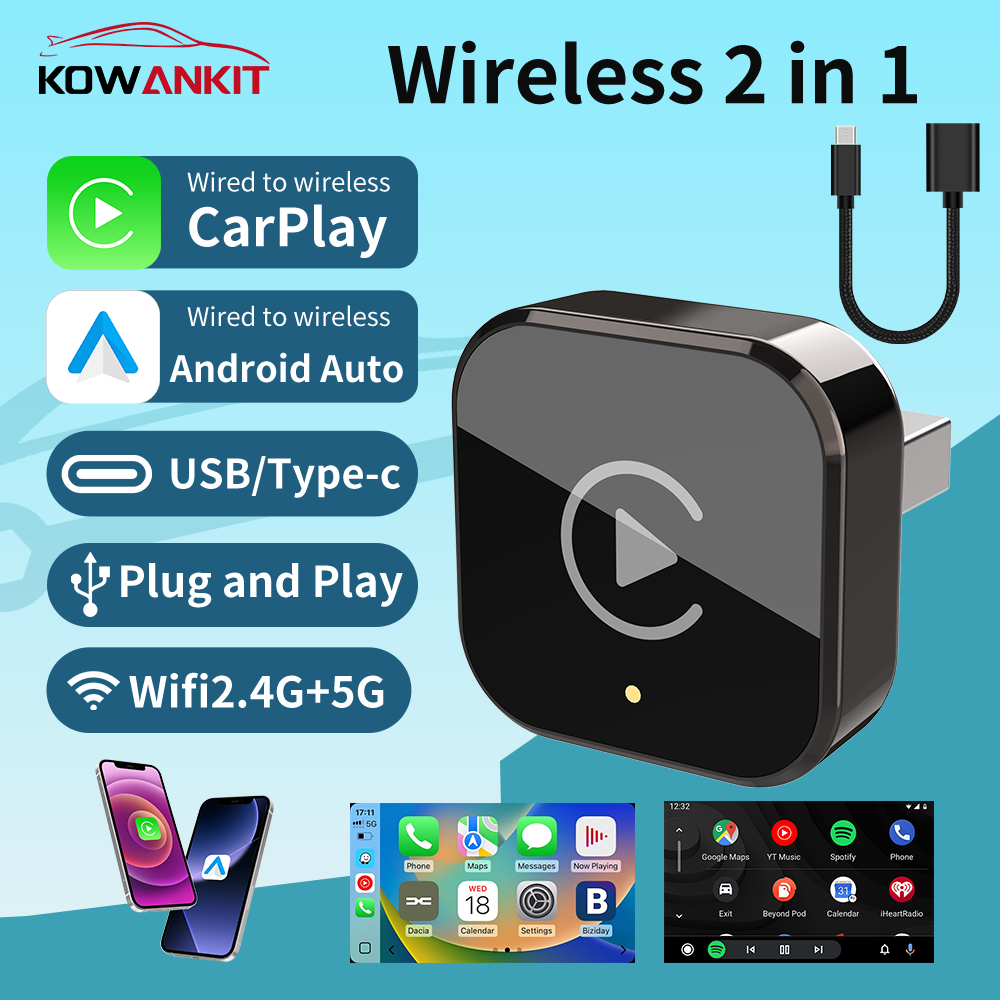 Wifi Smart Plug - Wireless Carplay Adapter Android Auto 2