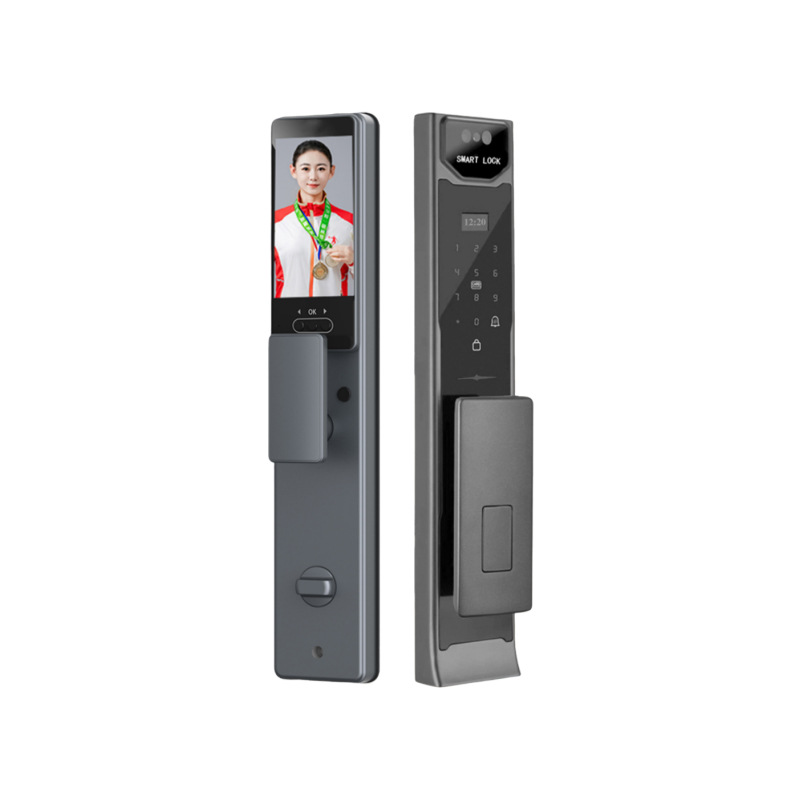 Smart Door Lock Wifi - App Remote Control Video Intercom 3d