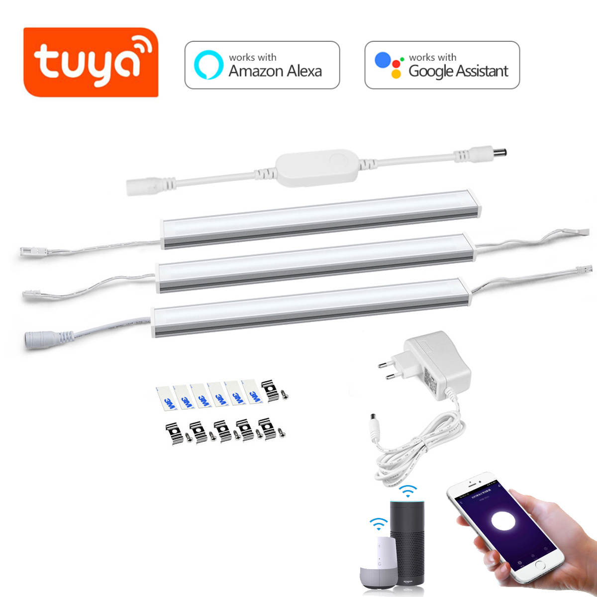 Smart Light Switch Wifi - Smart Tuya Wifi Aluminum Bar LED