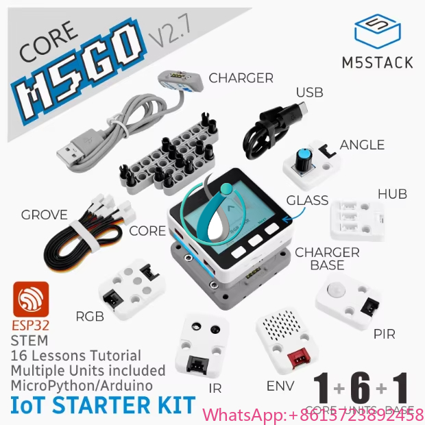 Iot Kit Beginner - new product Official M5Stack M5GO IoT