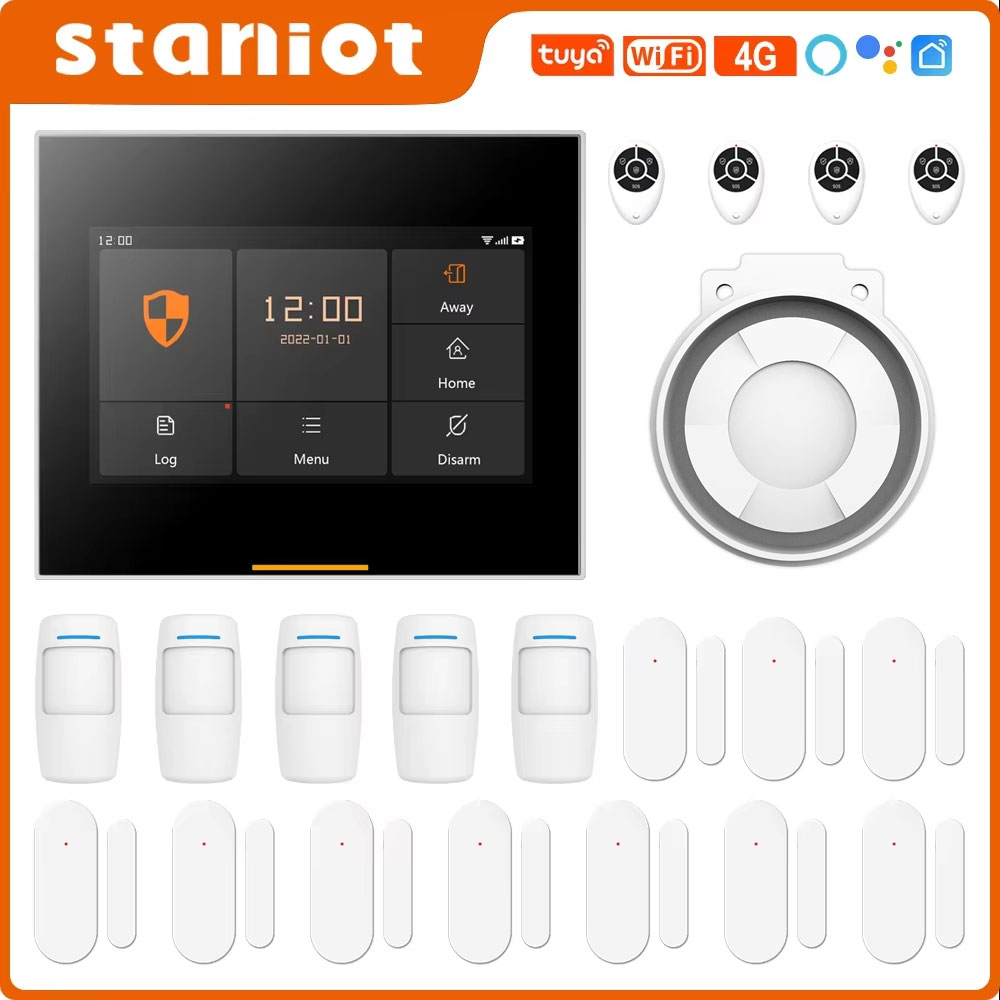 Smart Home Automation Kit - Staniot 433MHz Wireless Wifi 4G Smart