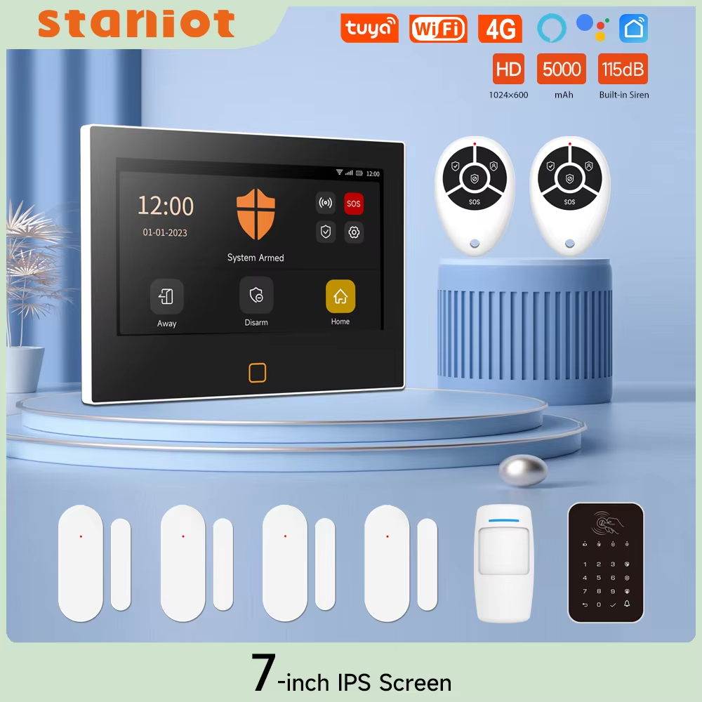 Smart Home Automation Kit - Staniot 7 inch HD Alarm System