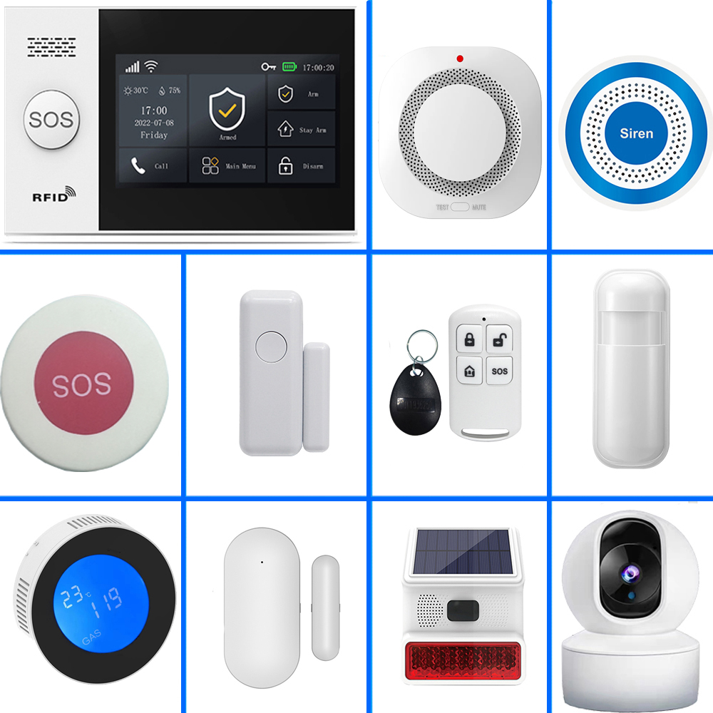 Smart Home Automation Kit - PGST 4G Tuya Smart Home Alarm
