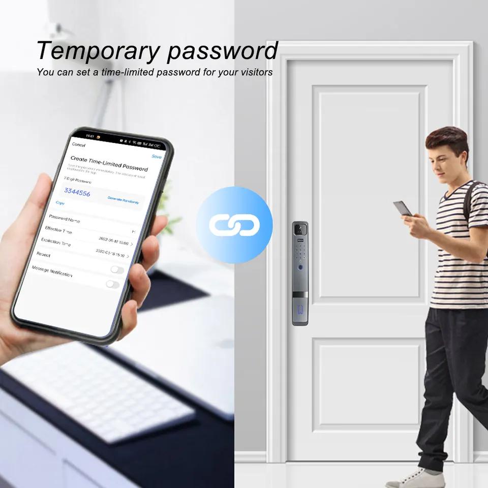 Facial Recognition Fingerprint - Smart Door Lock Wifi review and price