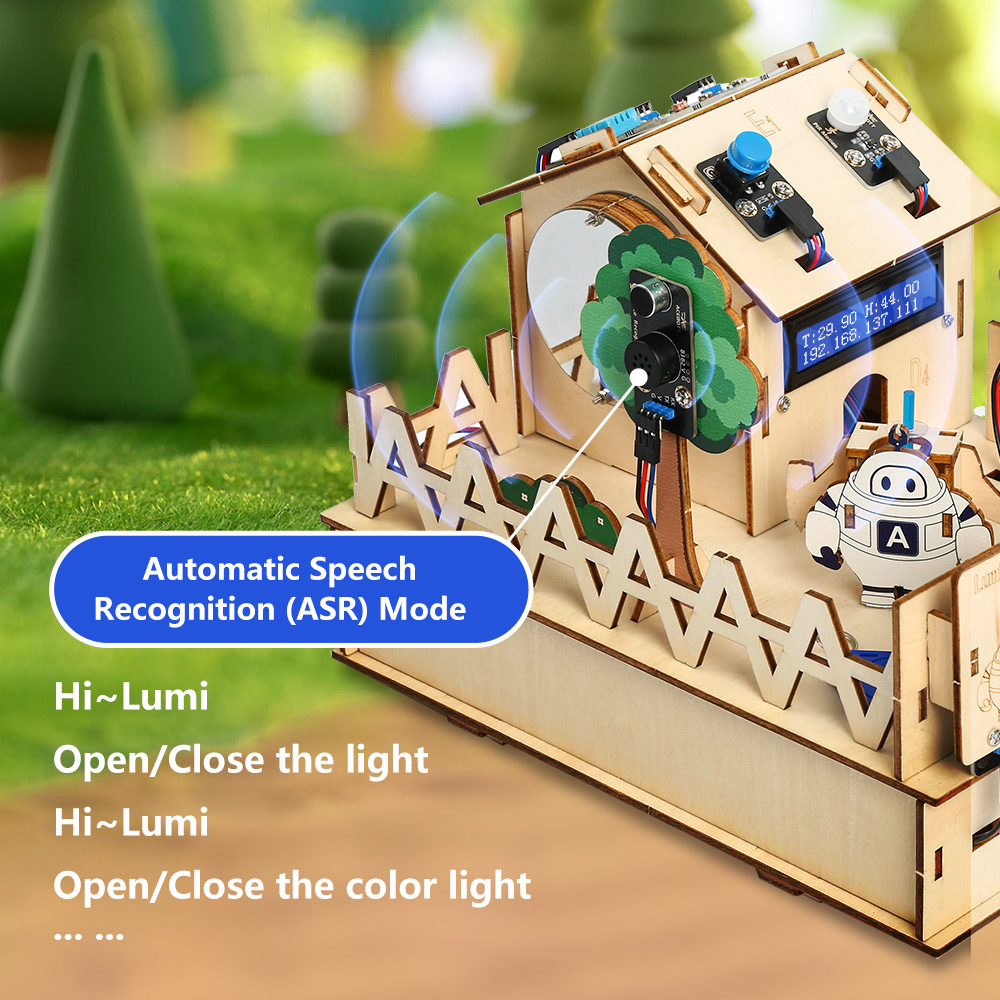 ACEBOTT Smart Home STEM STEAM  - Esp32 Smart Home Kit review and price