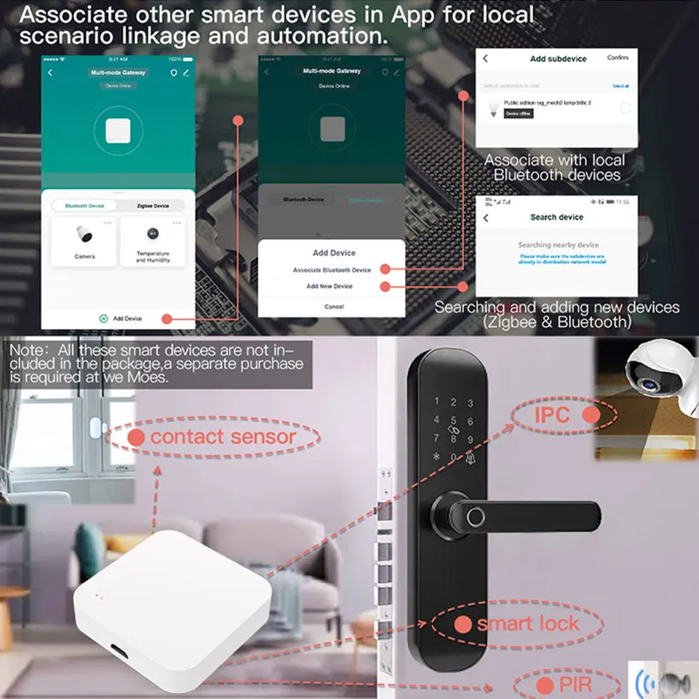 Tuya Zigbee Bluetooth Multi-mo - Smart Home Automation Kit review and price
