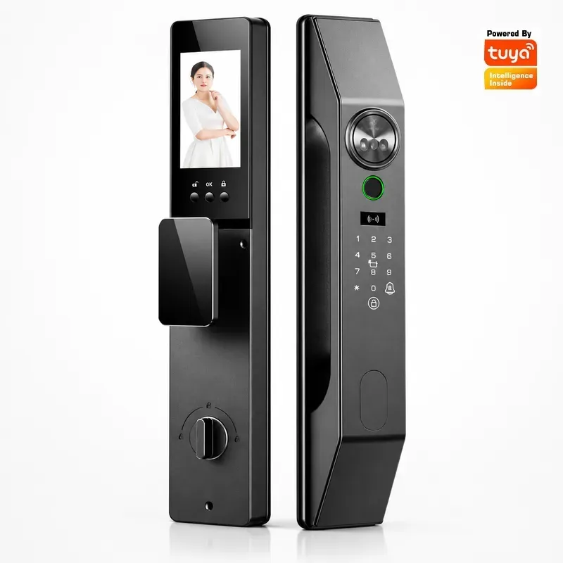 Multilingual Facial Recognitio - Smart Door Lock Wifi review and price