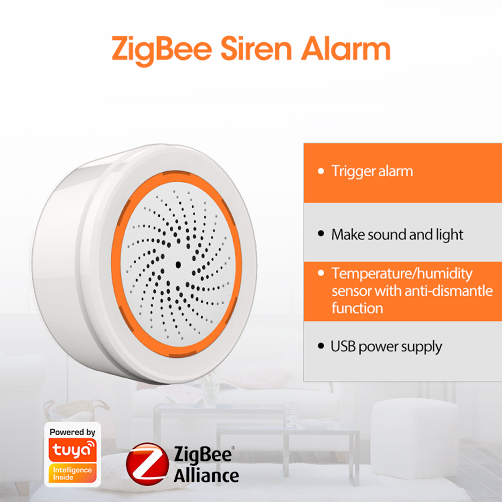 NEO-Tuya Zigbee Siren Gateway  - Smart Home Automation Kit review and price