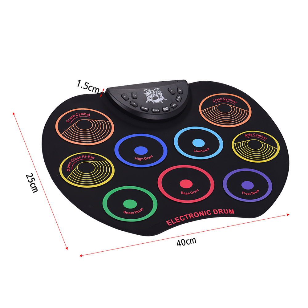 KD12 Compact Size Roll-Up Drum - Electronics Project Kit review and price