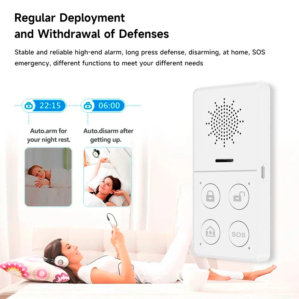 Tuya Wifi Smart Alarm System 4 - Smart Home Automation Kit review and price