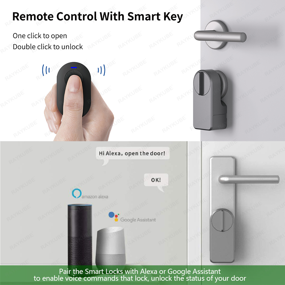 RAYKUBE A1 Pro Tuya BEL Smart  - Smart Door Lock Wifi review and price