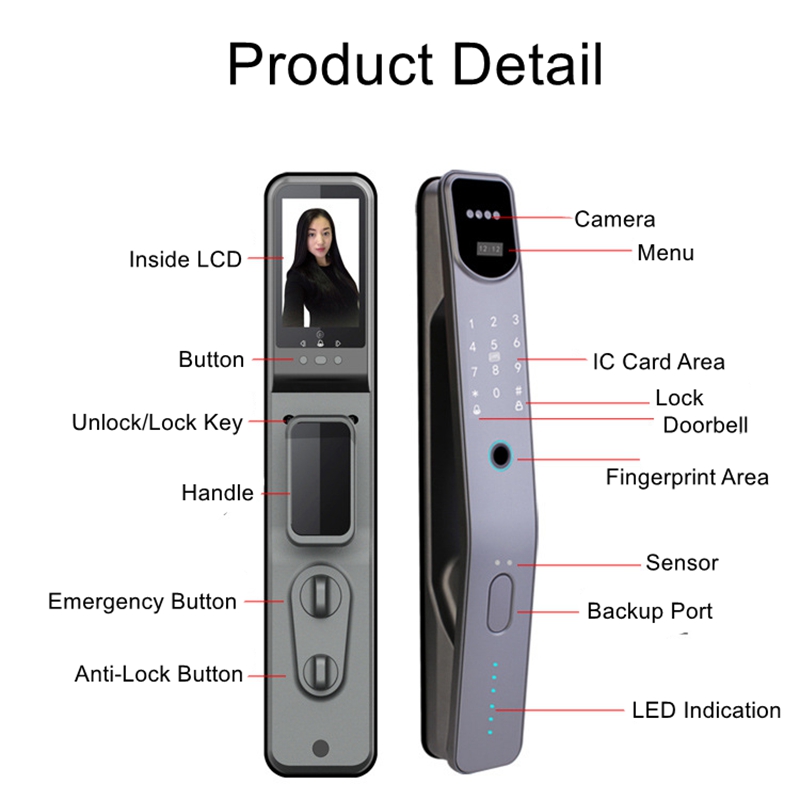 Tuya Wifi Electronic Fingerpri - Smart Door Lock Wifi review and price