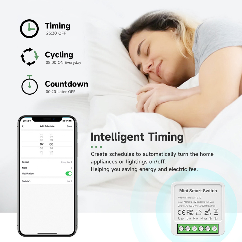 Tuya Smart WiFi Switch Module  - Smart Light Switch Wifi review and price