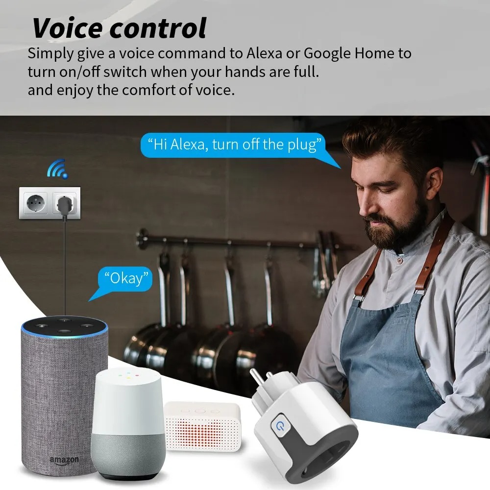 WiFi EU Smart Socket Plug Work - Wifi Smart Plug review and price