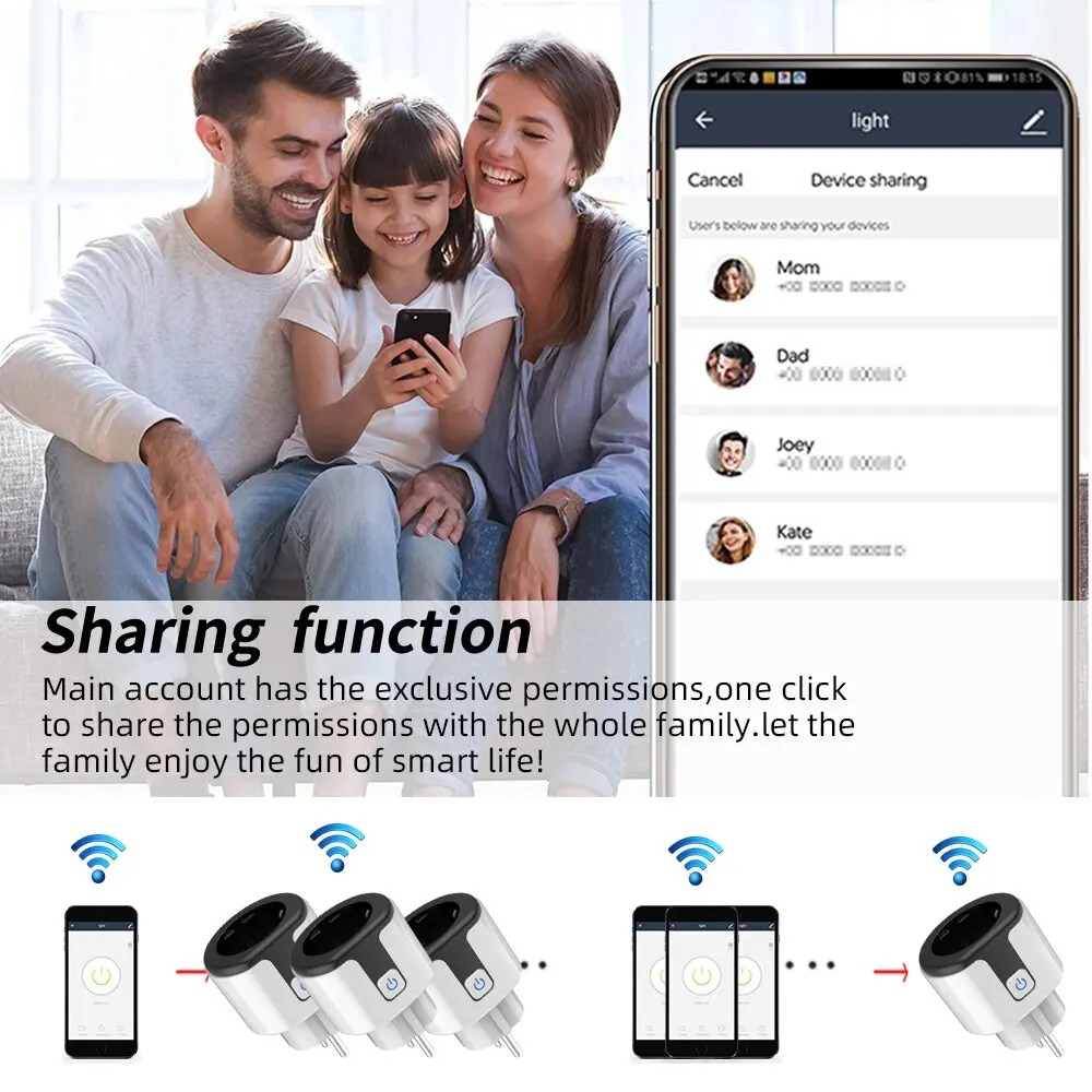 WiFi EU Smart Socket Plug Work - Wifi Smart Plug review and price