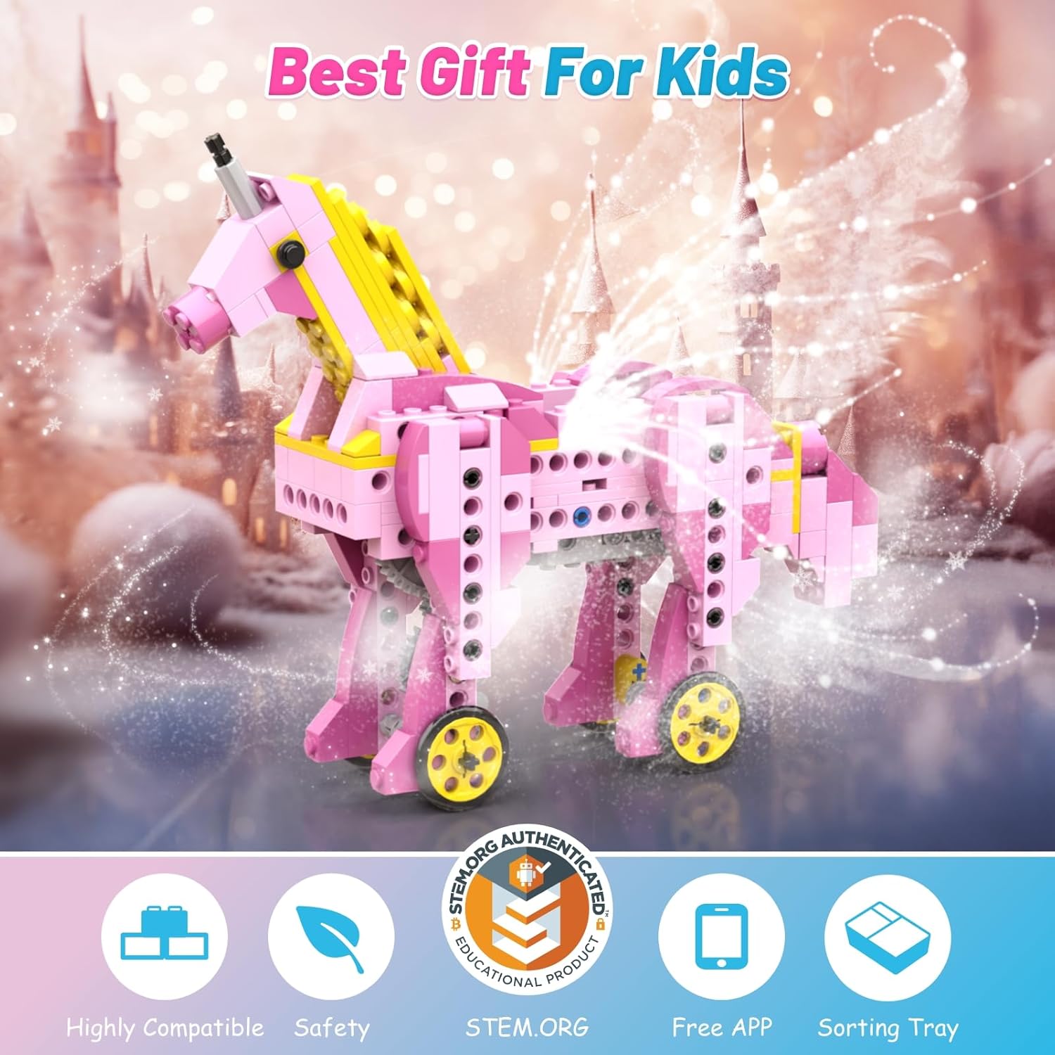 Apitor STEM Toys for Girls Gif - Stem Robotics Kit review and price