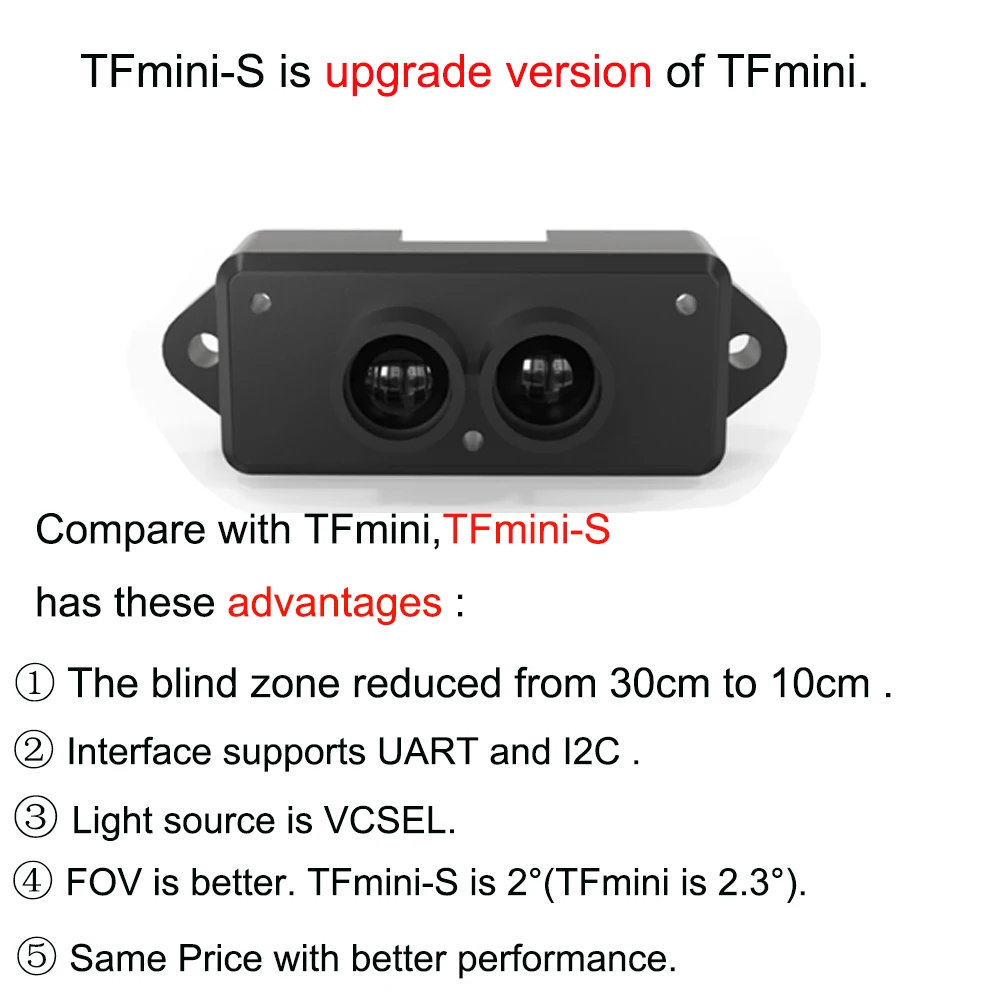 Benewake TFmini-S/TFmini Plus  - Sensor Kit Arduino review and price