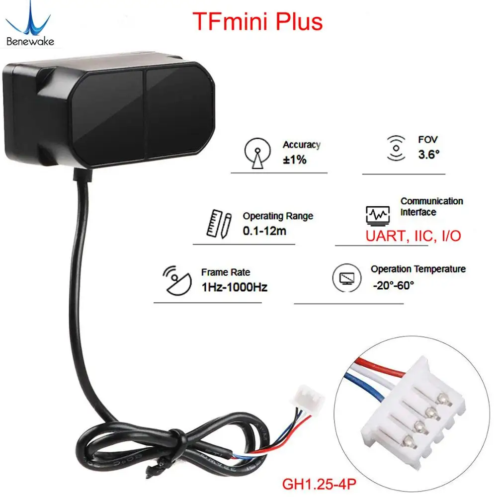 Benewake TFmini-S/TFmini Plus  - Sensor Kit Arduino review and price