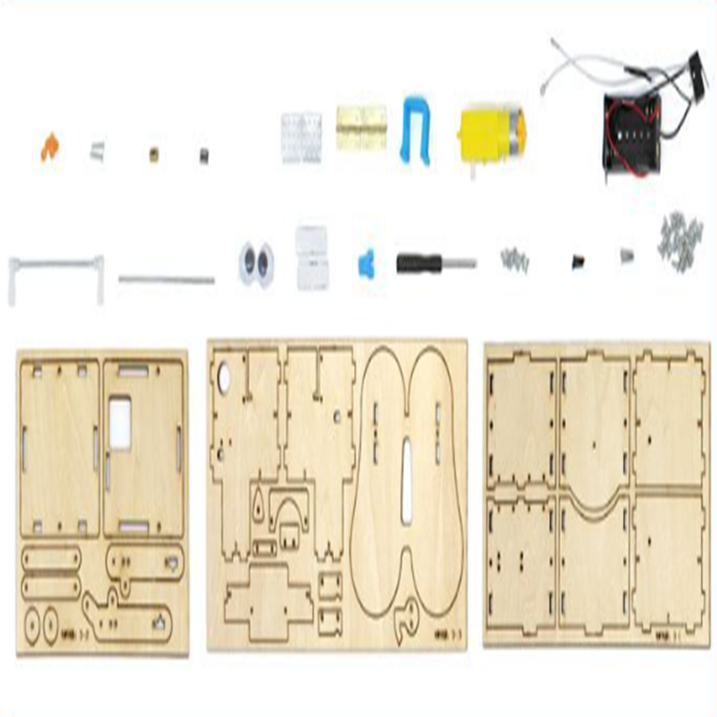 Wooden Assemble DIY Robot Eati - Stem Robotics Kit review and price