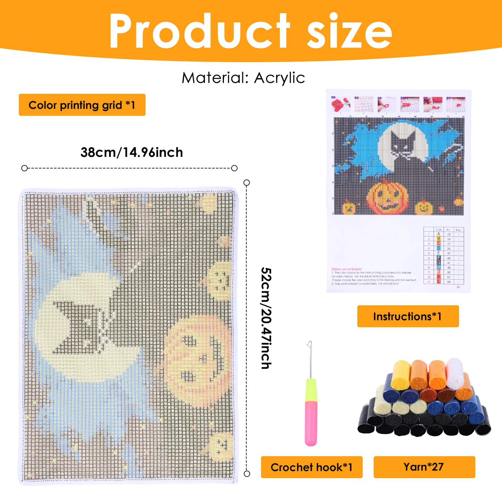 Latch Hook Kits DIY Animal Pat - Electronics Project Kit review and price