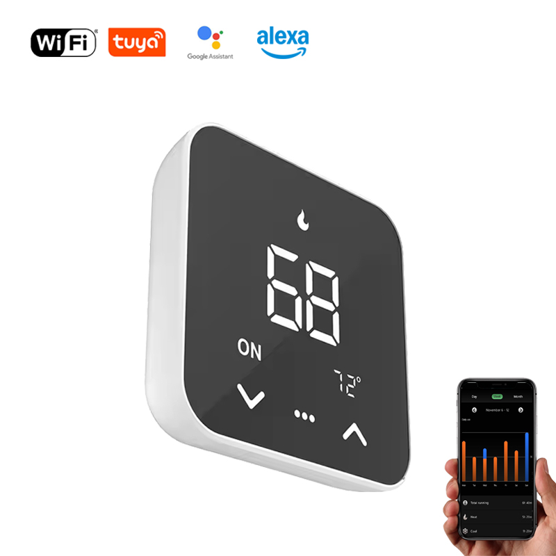 2026new Tuya WiFi Smart Thermo - Wifi Thermostat review and price