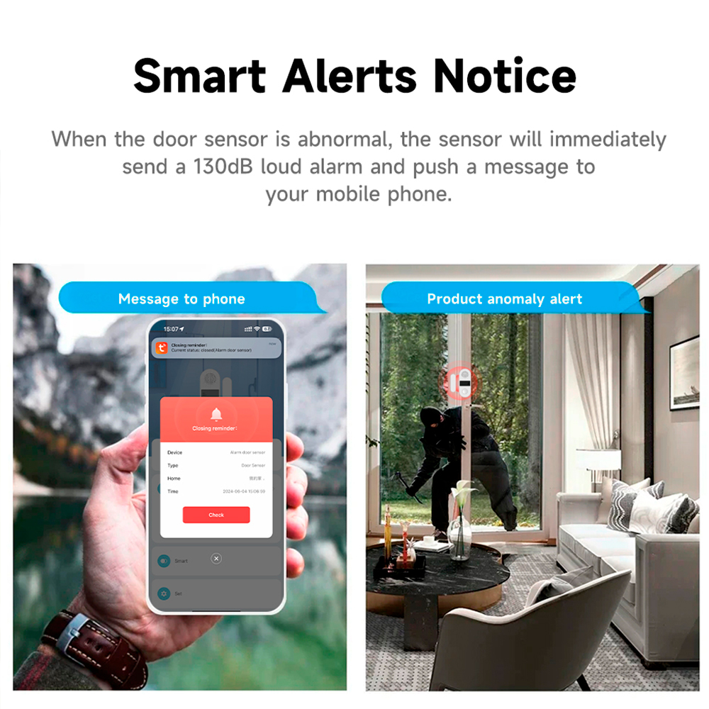 Tuya Zigbee Wireless Door Wind - Smart Home Automation Kit review and price