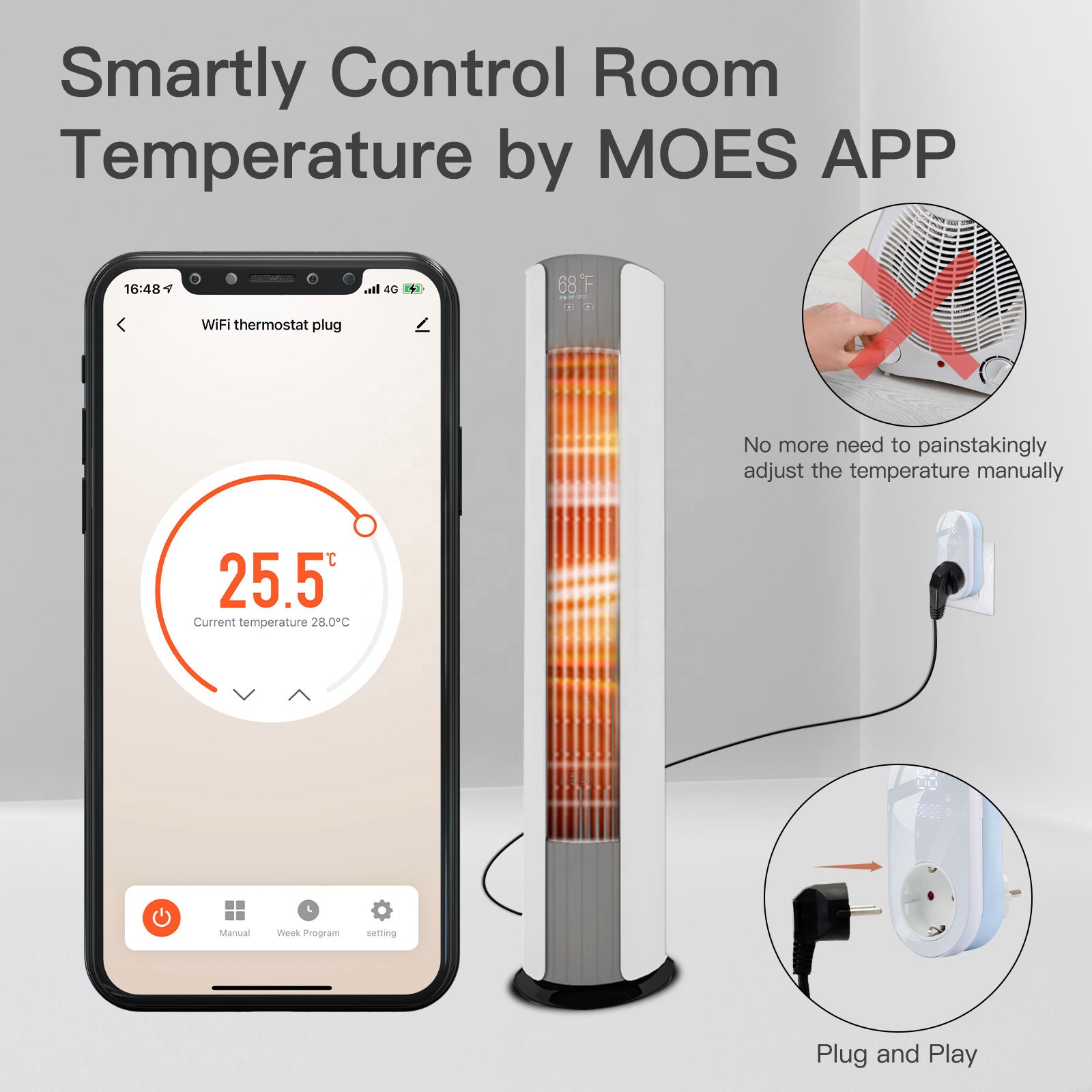 Smart WiFi Programmable LED Te - Wifi Smart Plug review and price