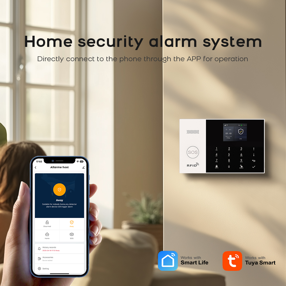 4G Alarm System Security Home  - Smart Home Automation Kit review and price