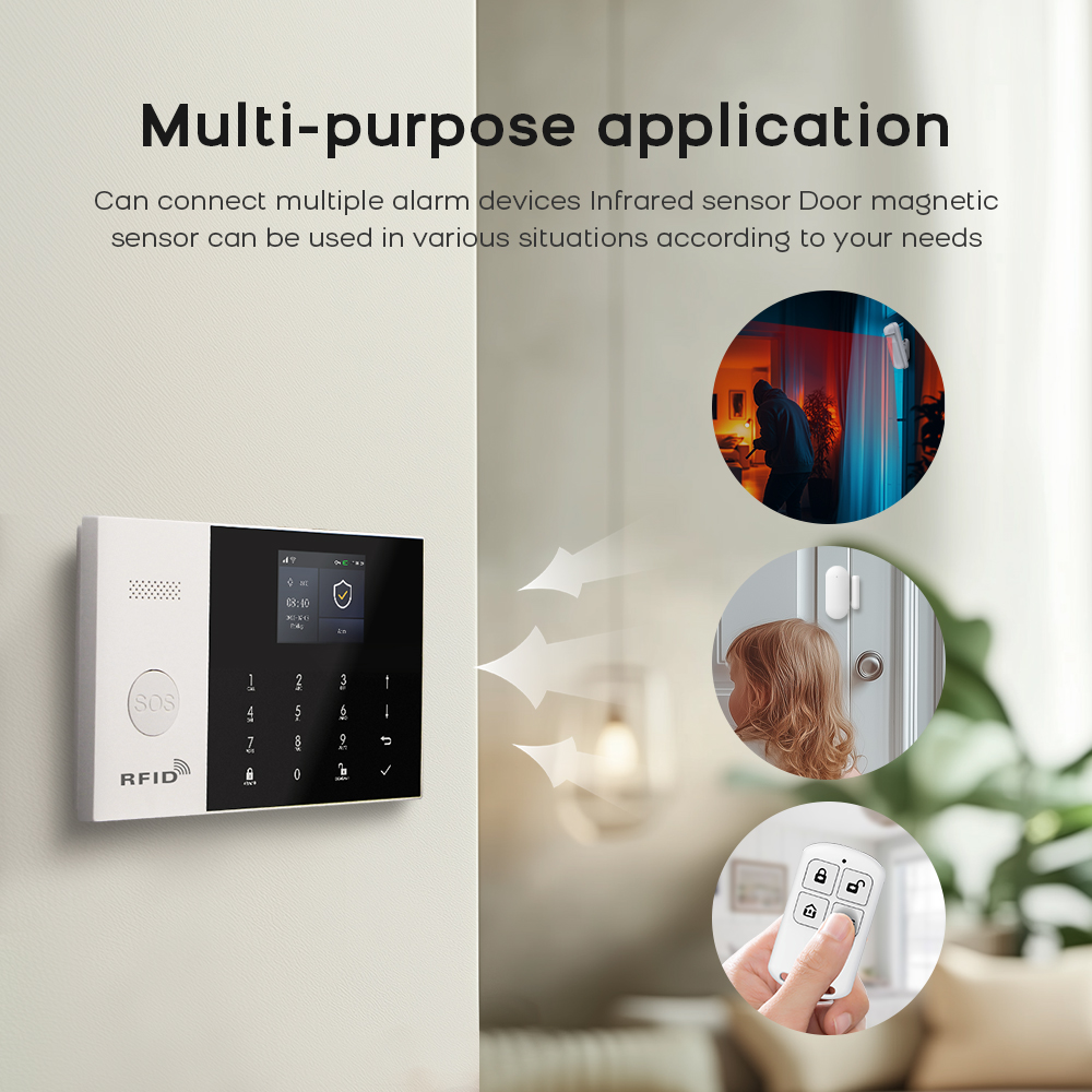 4G Alarm System Security Home  - Smart Home Automation Kit review and price