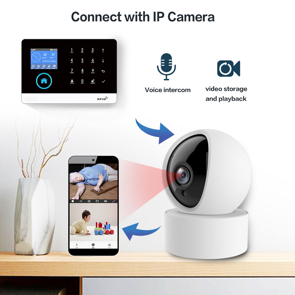 4G GSM Wifi Wireless Home Alar - Smart Home Automation Kit review and price