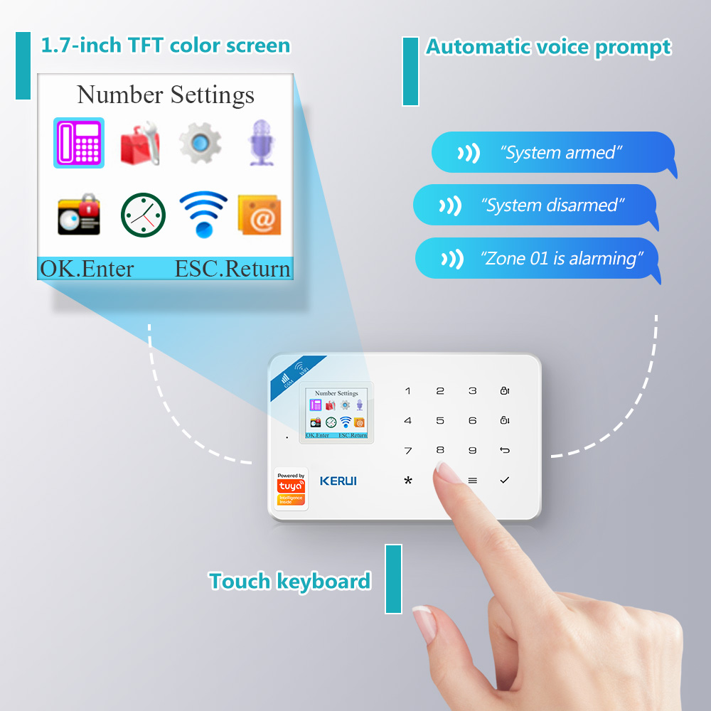 KERUI W181 Alarm System Secutr - Smart Home Automation Kit review and price
