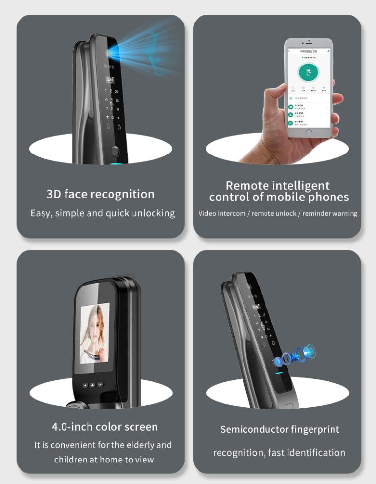 Tuya Fully Automatic Smart Doo - Smart Door Lock Wifi review and price
