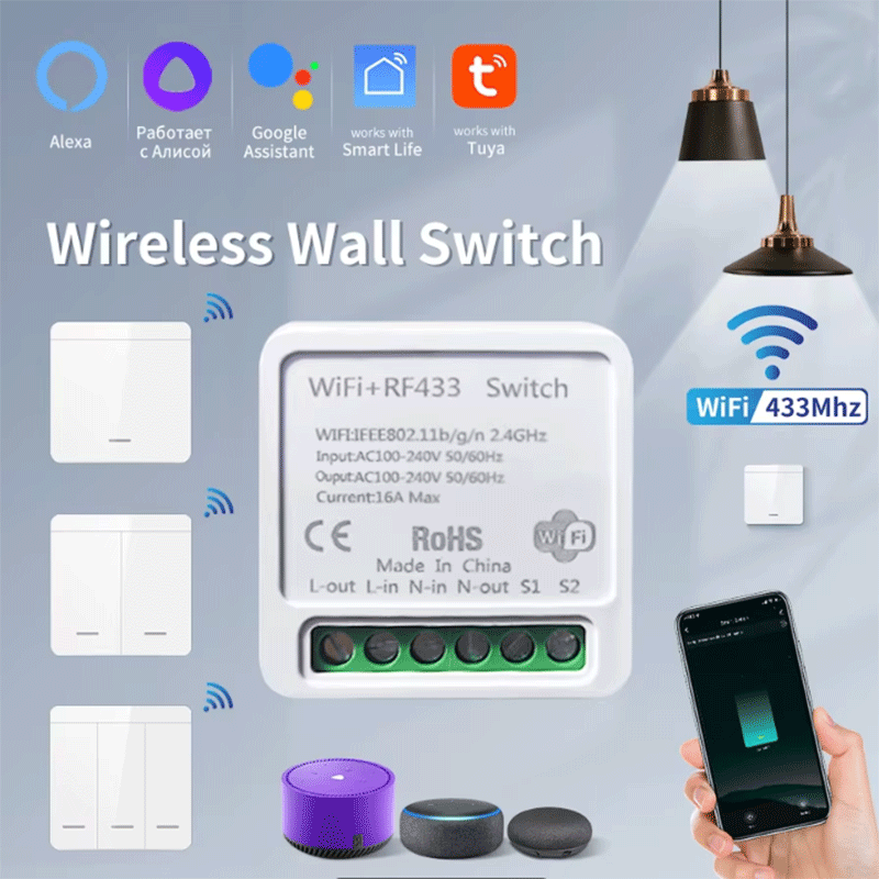 Tuya WiFi Smart Light Switch S - Smart Light Switch Wifi review and price
