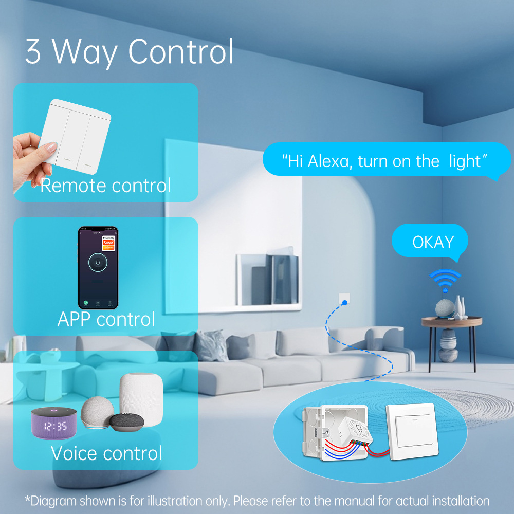 Tuya WiFi Smart Light Switch S - Smart Light Switch Wifi review and price