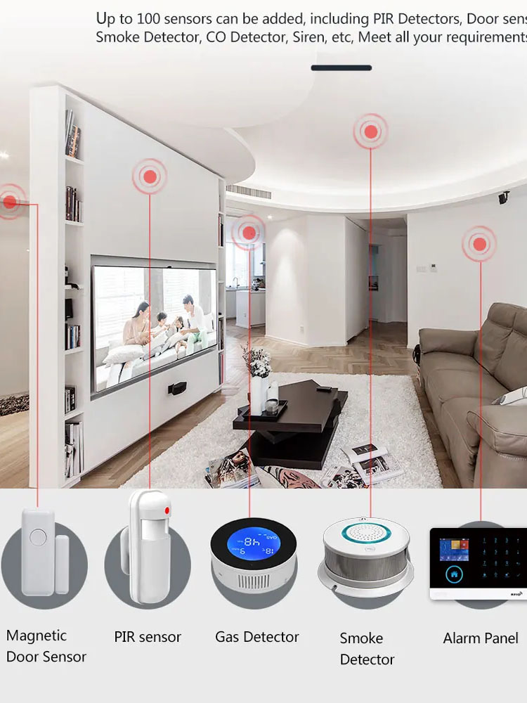 PGST Home Alarm System, WIFI S - Smart Home Automation Kit review and price