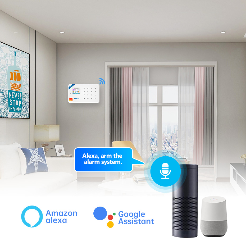 KERUI W181 Alarm System Panel  - Smart Home Automation Kit review and price