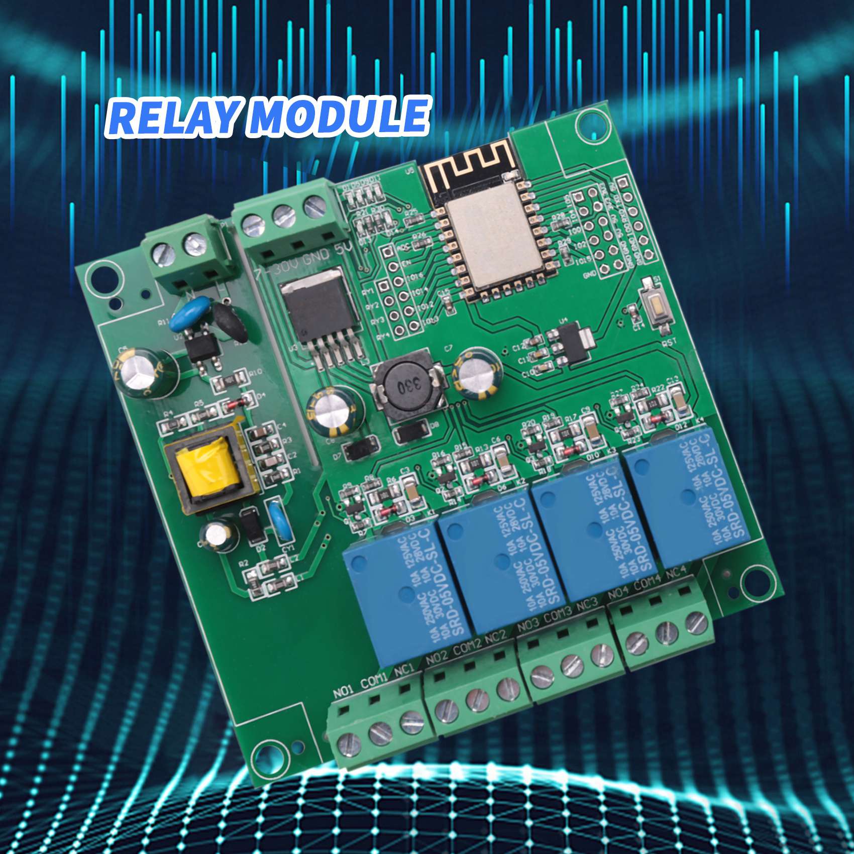 SCLS ESP8266 Wireless WIFI 4 C - Esp8266 Relay Module review and price