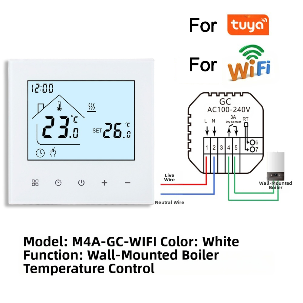 WiFi Programmable Thermostat F - Wifi Thermostat review and price