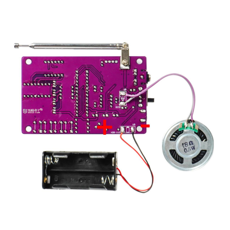 DIY FM Radio Electronic Kit 87 - Electronics Project Kit review and price