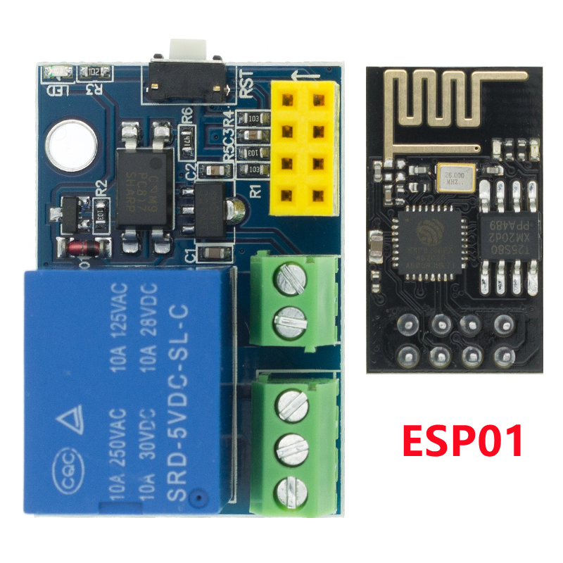 ESP8266 ESP-01 ESP-01S 5V WiFi - Esp8266 Relay Module review and price