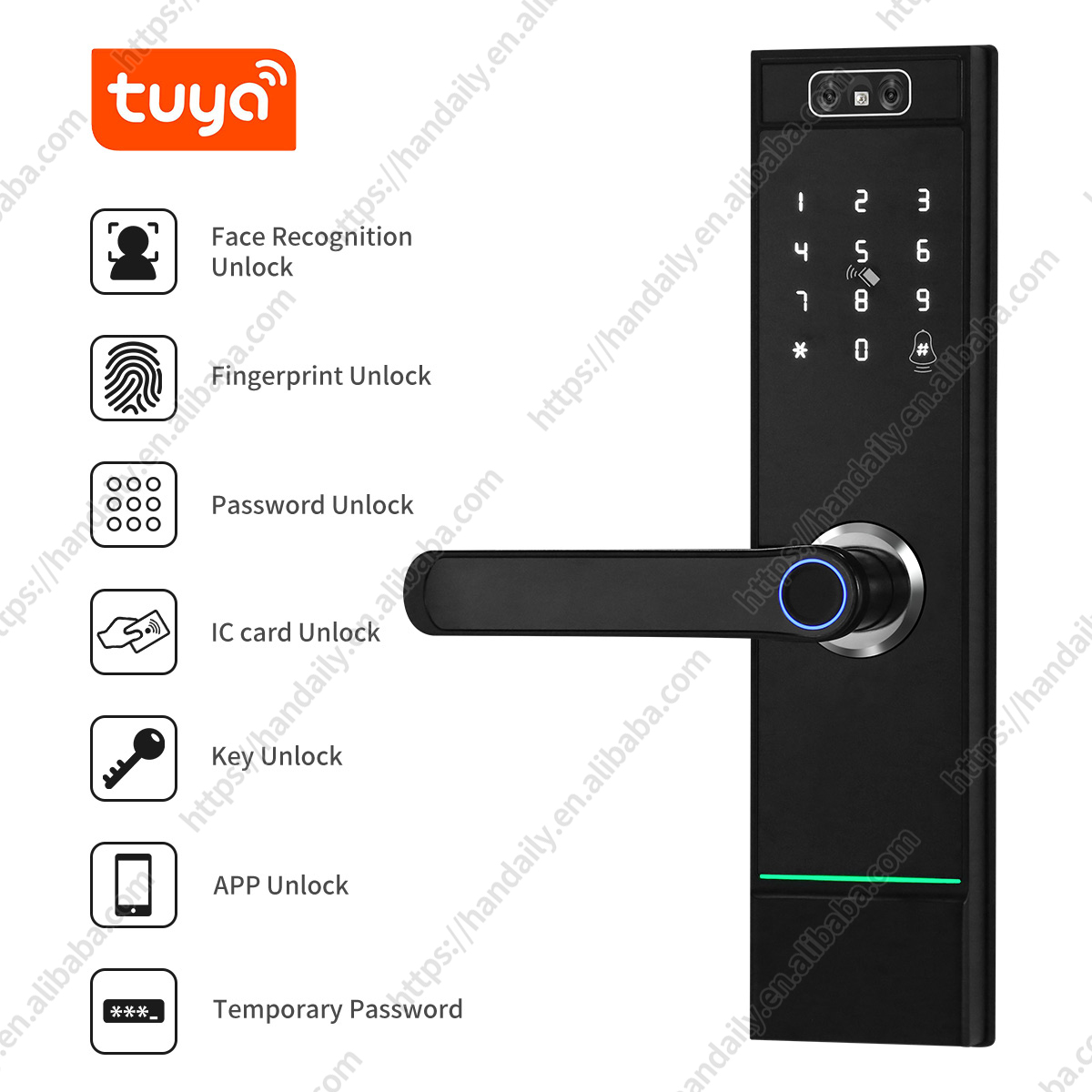High Security Wholesale 3d Fac - Smart Door Lock Wifi review and price
