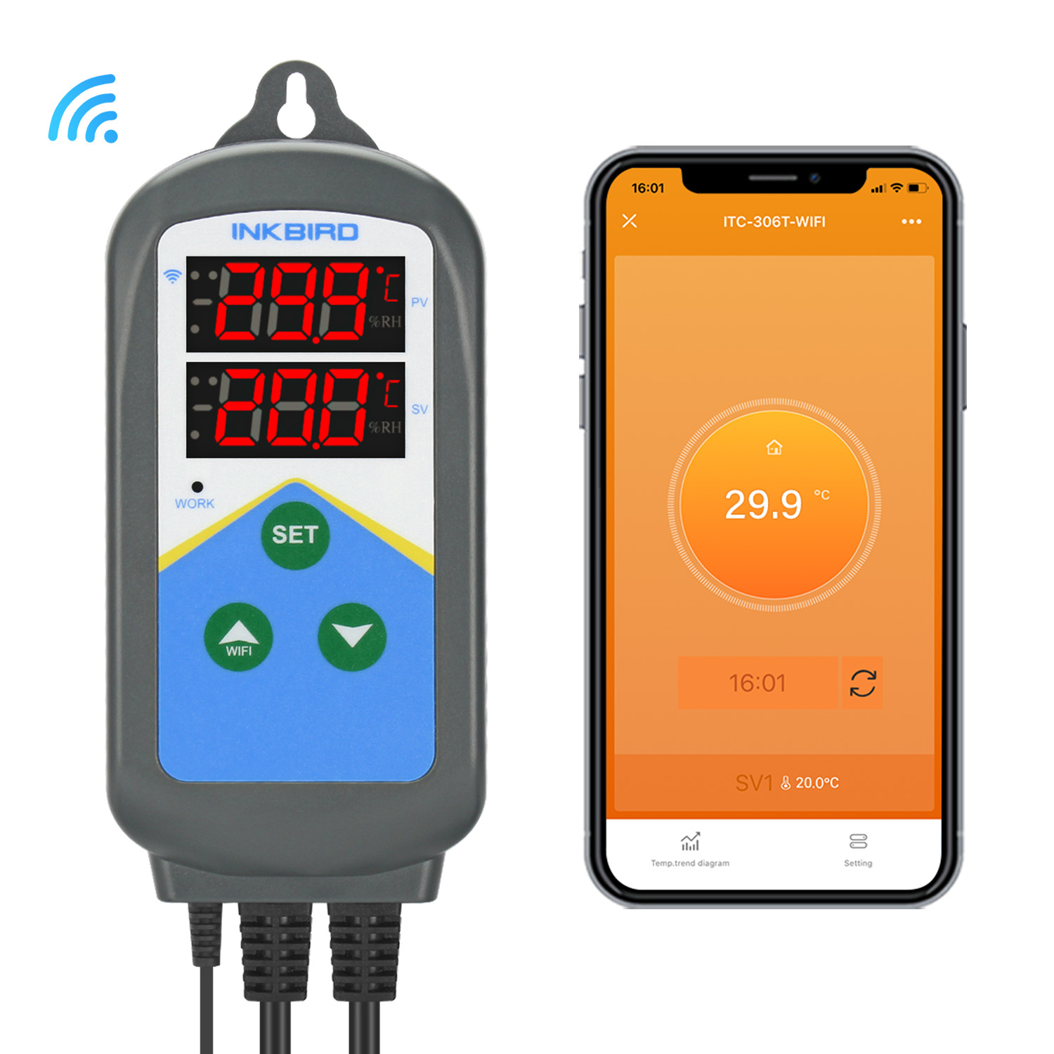 INKBIRD WIFI Thermoregulator I - Wifi Thermostat review and price