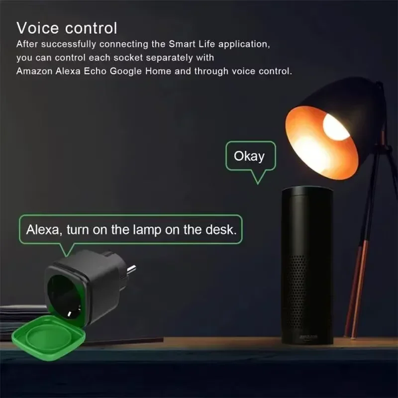 Tuya EU 16A WiFi Smart Waterpr - Wifi Smart Plug review and price
