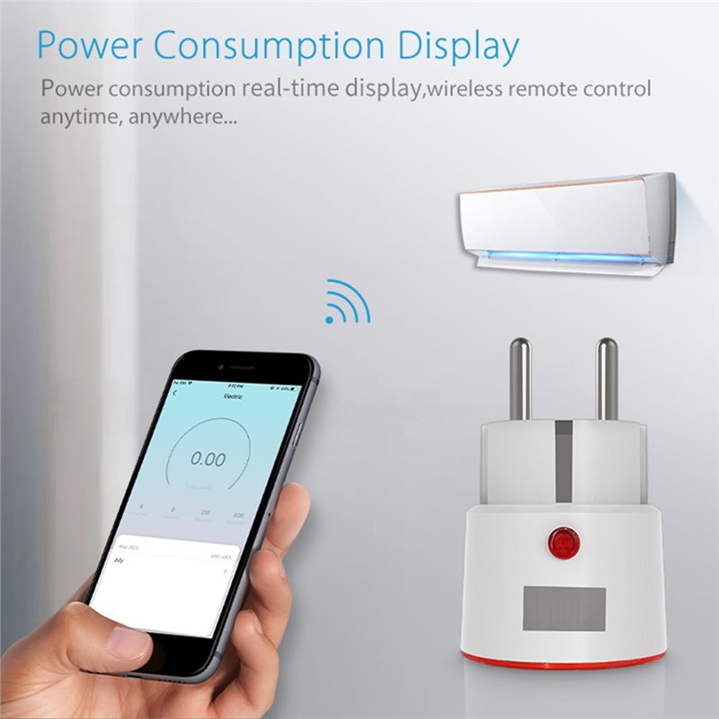 AT21-Tuya Wifi Smart EU Plug 1 - Wifi Smart Plug review and price