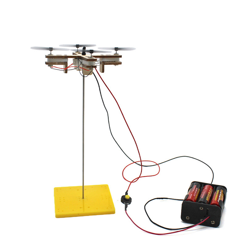 Funny DIY Drone Model Kids Sci - Stem Robotics Kit review and price