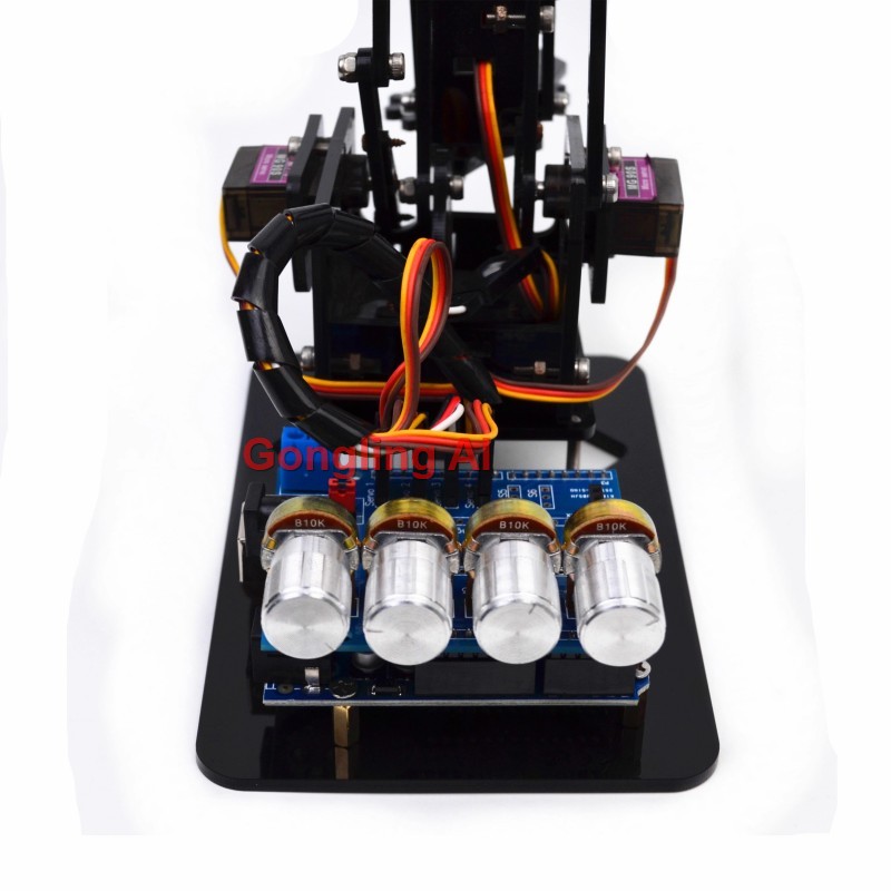 STEM 4 DOF Robot Arm Servo SG9 - Stem Robotics Kit review and price