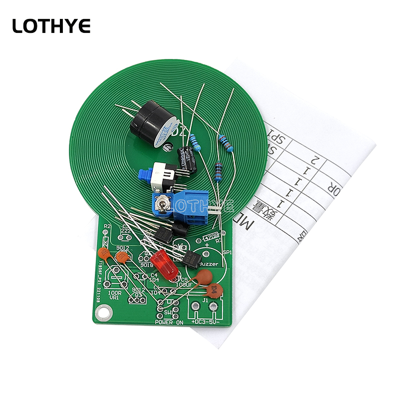 DC 3V-5V Metal Detector Kit DI - Electronics Project Kit review and price